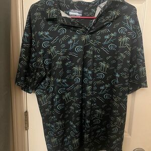 Tropical Black Shirt